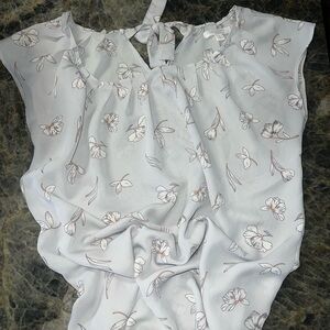 LC Lauren Conrad Floral Top